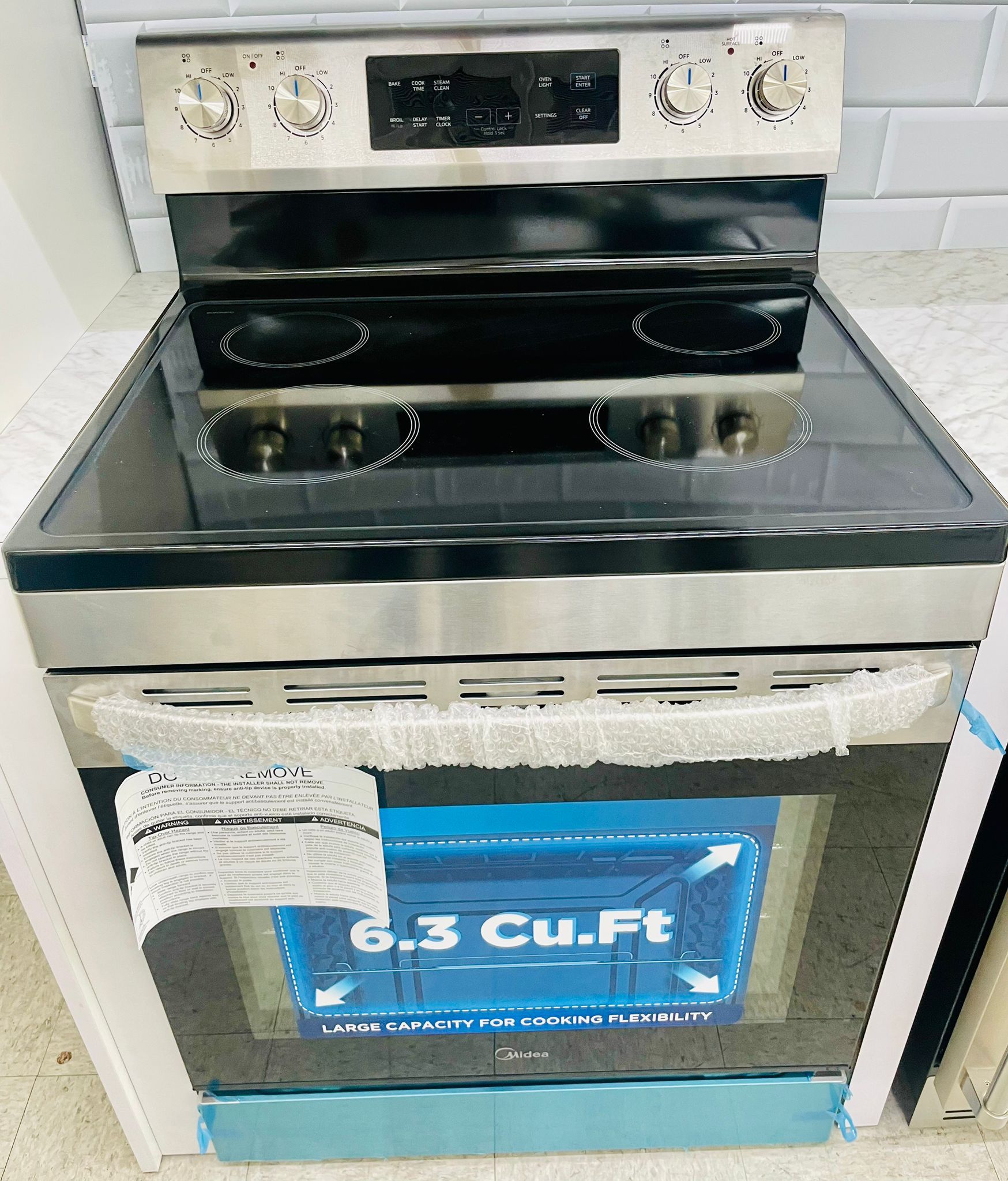 🔥🔥30” Midea Electric Range