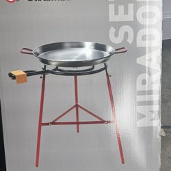 Set Mirador ( Paella - Quemador Y Tripode )