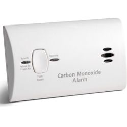 Kidde Carbon Monoxide Detector, Battery Powered CO Alarm with LEDs, Test-Reset Button, Low Battery Indicator, Portable