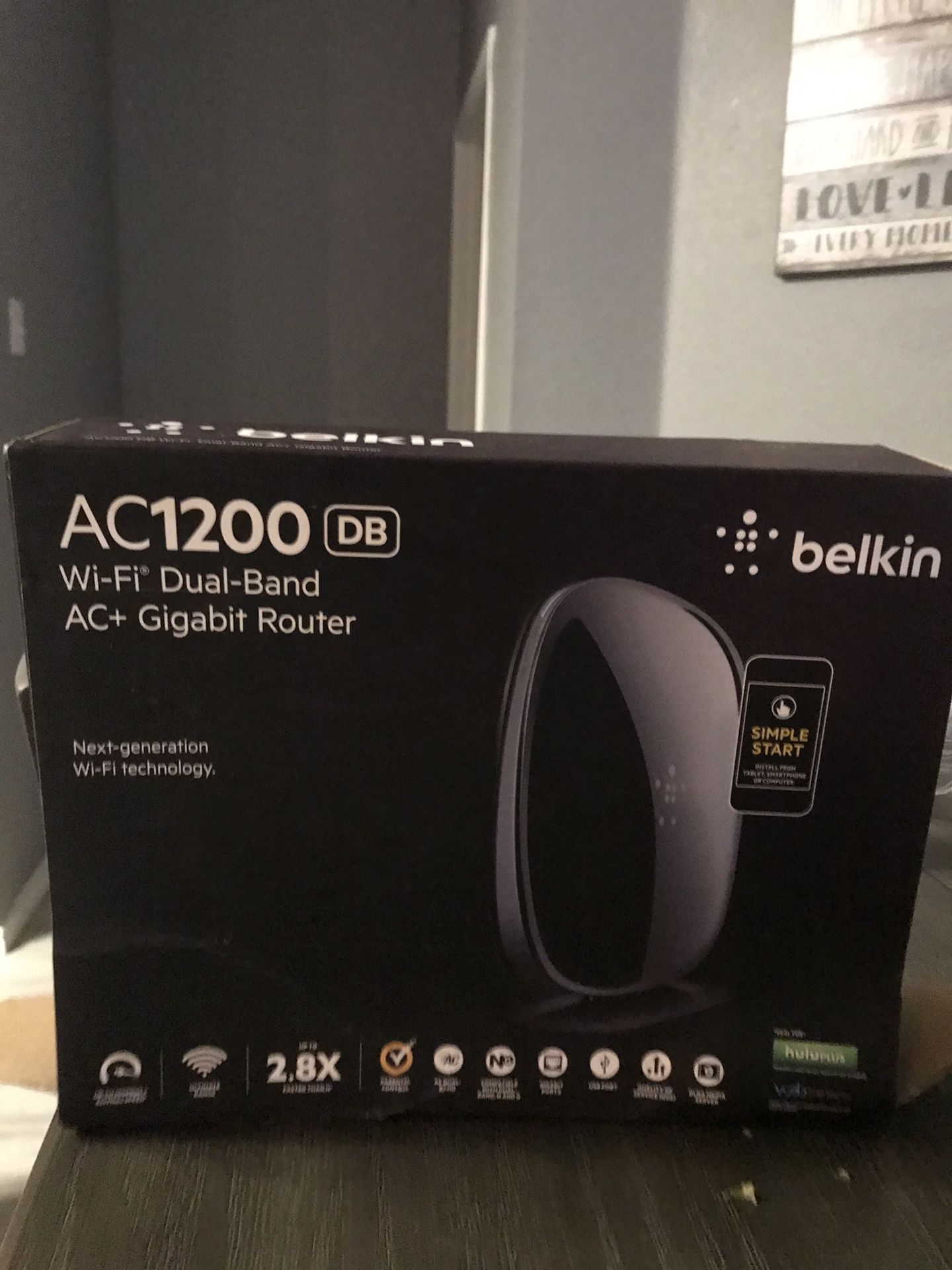 Belkin AC 1200 wireless router