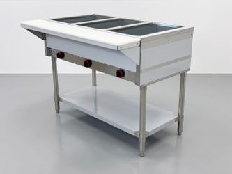 ETL Steam Table 3 Pan Gas Propane Warmer HN-3-NAT-GS