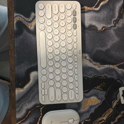 Logitech Pebble 2 Combo, Wireless Keyboard and Mouse, Quiet and Portable, Customizable, Logi Bolt, Bluetooth, Easy-Switch for Windows, macOS, iPadOS, 