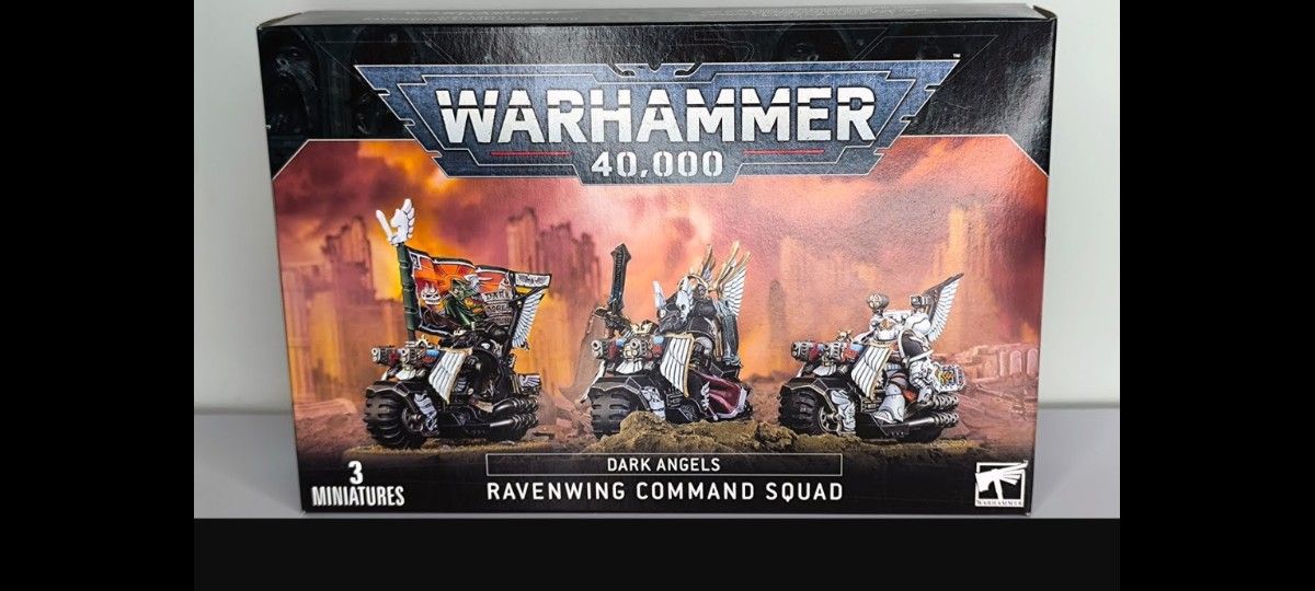 Warhammer 40k Dark Angels- Ravenwing Command Squad