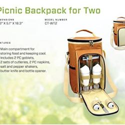 Picnic Backpack for Two