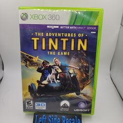 The Adventures of Tintin : The Game ( Microsoft Xbox 360 , 2011 ) - CIB -