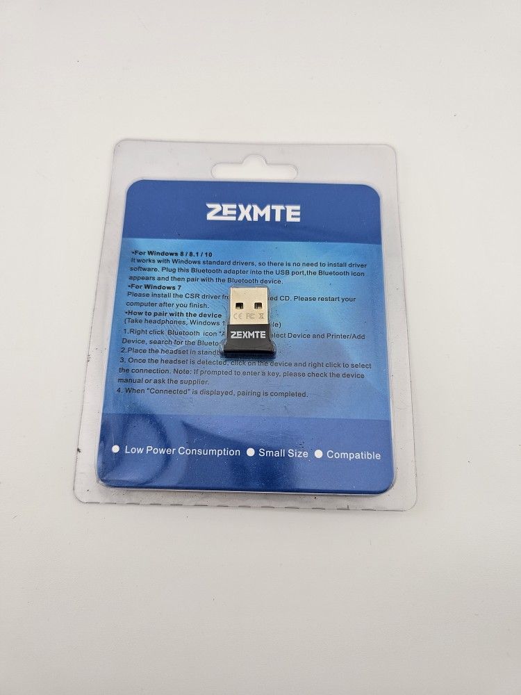 Zexmte X001MA6T3P USB Bluetooth Adapter