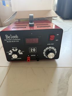 Beleeb C20 Adjustable Battery Charger 
