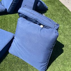 Lowe’s Allen + Roth Navy Chair Cushions - 5 available