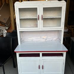 Farmhouse Hoosier Cabinet 