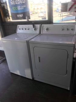 Washer and dryer