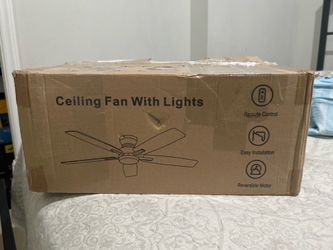 Black Ceiling Fan With Lights