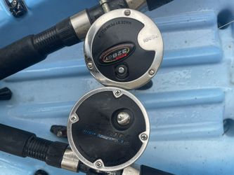 2 Bait Caster Fishing Poles