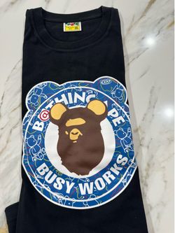Bape and bearbrick collab shirt