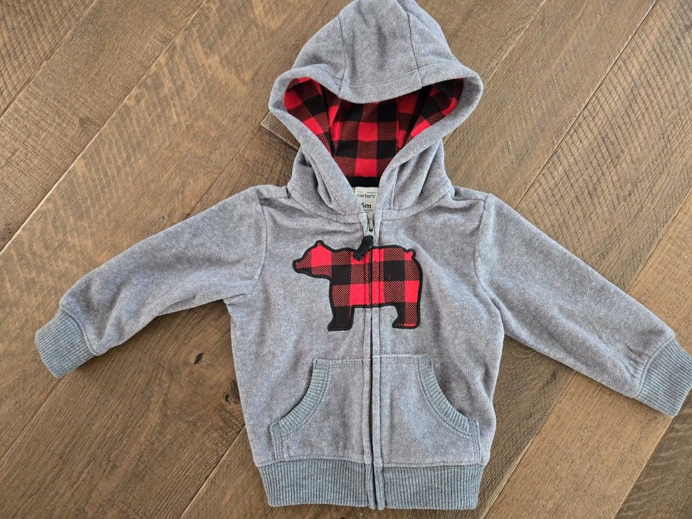 Carter's Baby Boy Fleece Jacket (3-6 Months)
