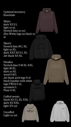 Shirts/hoodies/sweats /shorts
