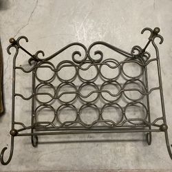 Metal Wine Rack