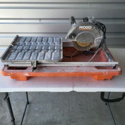 Wet tile table saw 7inches .