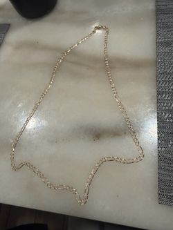 14kt figaro chains