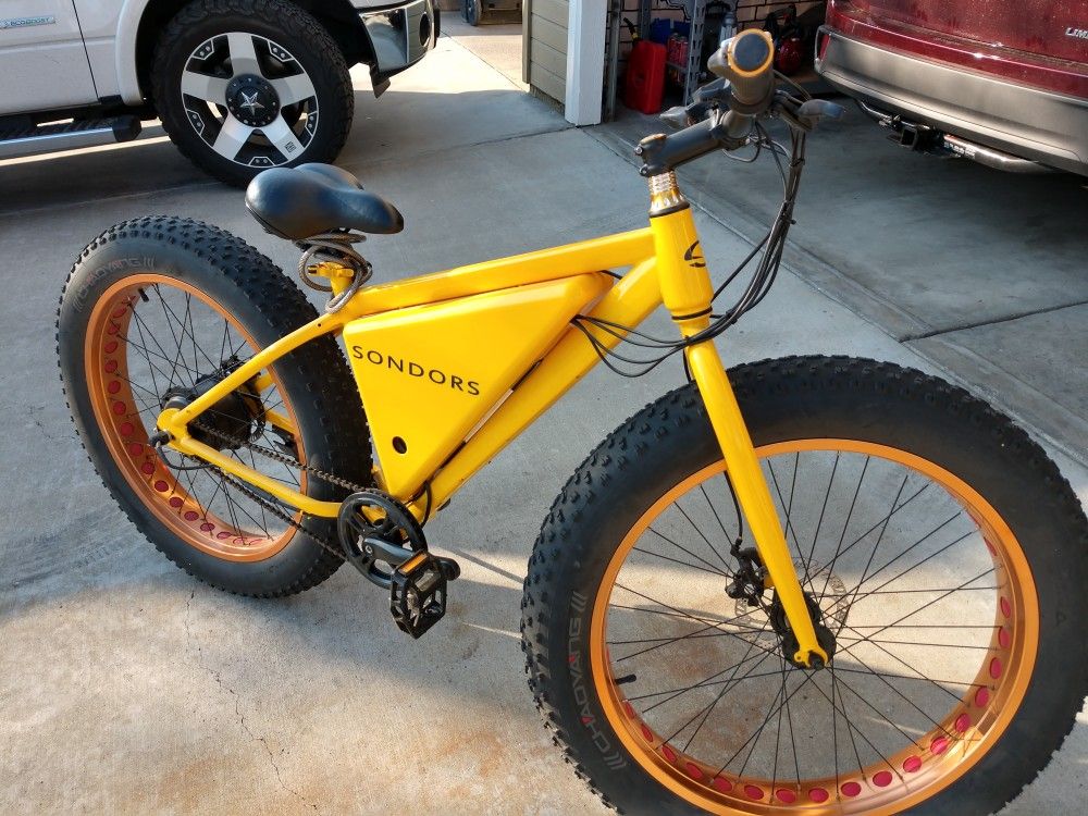 sondors fat tire electric bike for sale