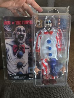 Leather face, captian spaulding, freddy krueger