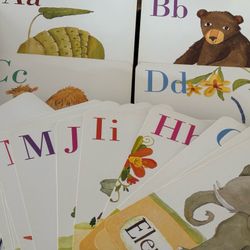 Eeboo ANIMAL WALL ART FLASHCARDS 