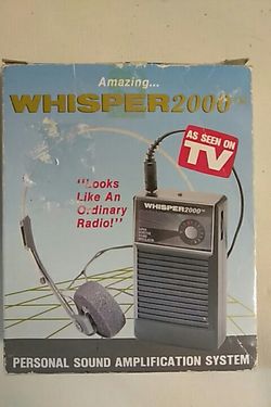 Whisper 2000 from 1989 like Brand New.