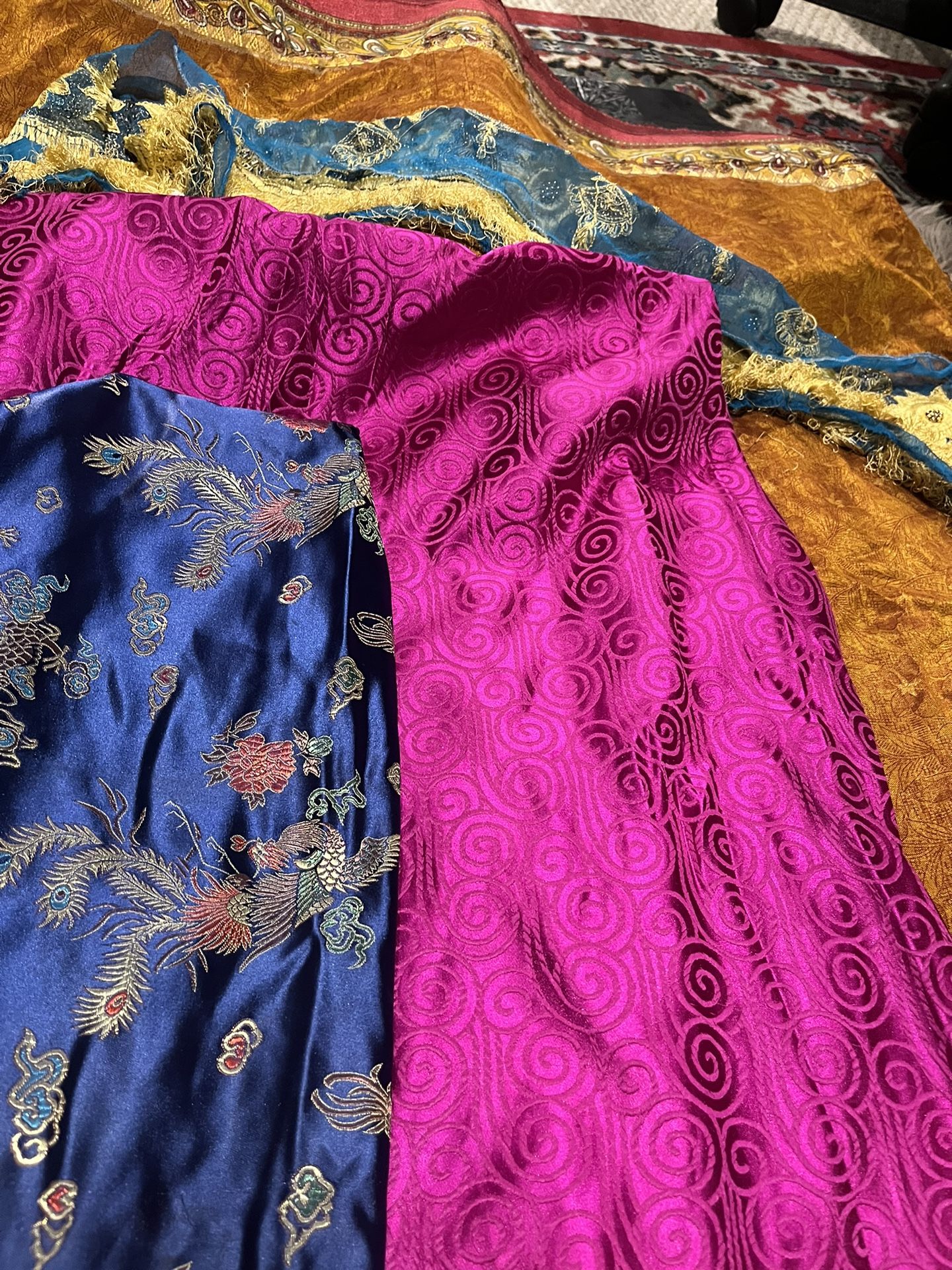 Brocade Fabrics Silk Fabric