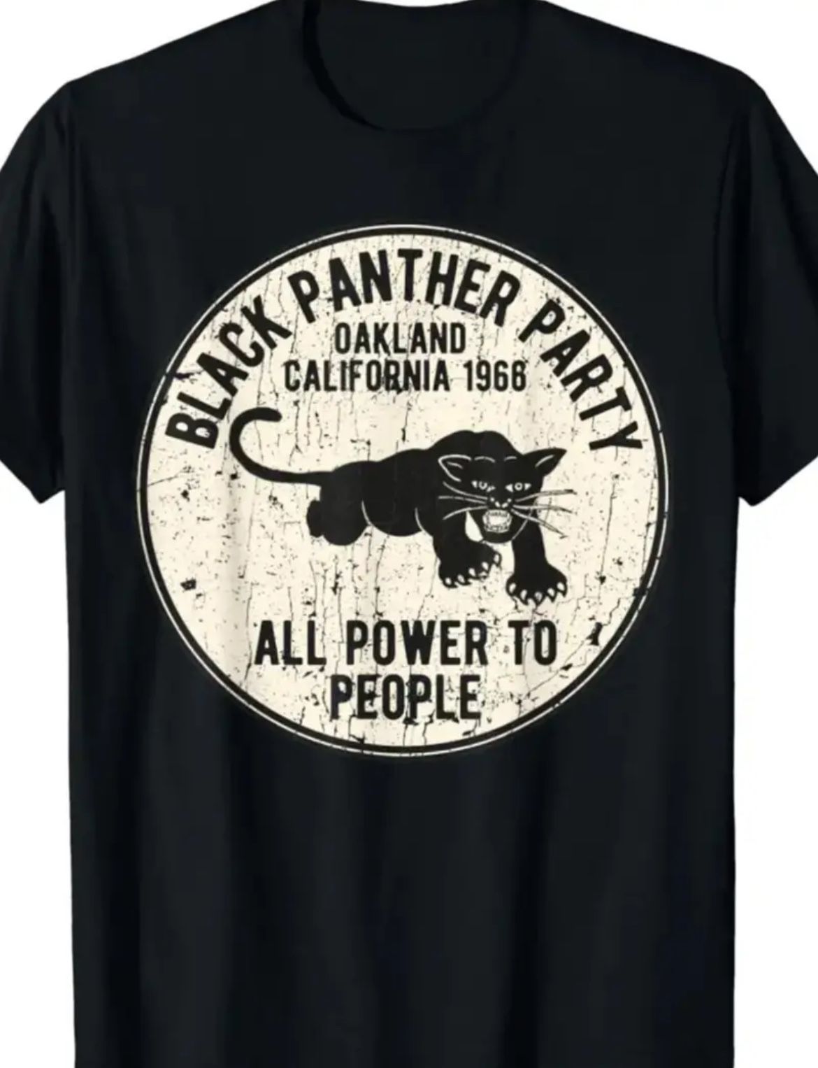 Black panther Party T-shirt