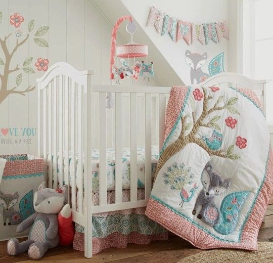 Levtex Baby CRIB Nursery Bedding Set Unused
