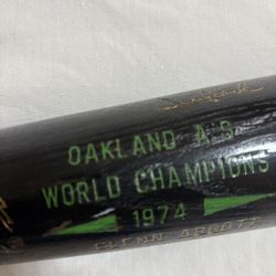 Baseball Bat    (signed)
