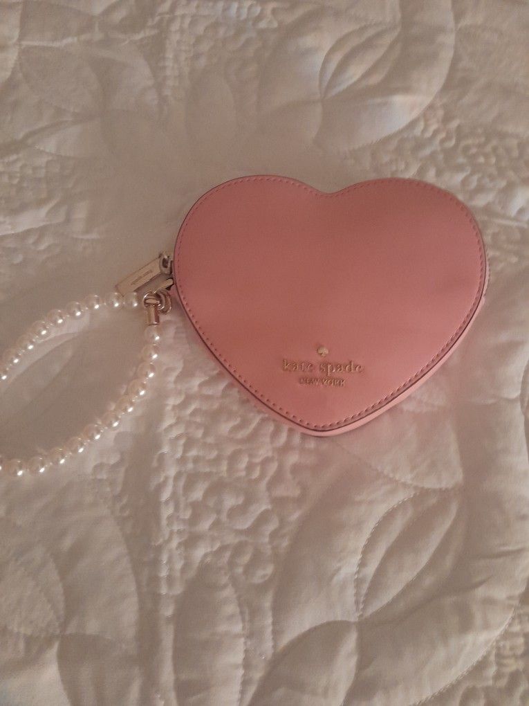 Heart Wristlet Wallet