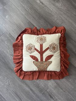 Vintage Handmade Quilt Pillow