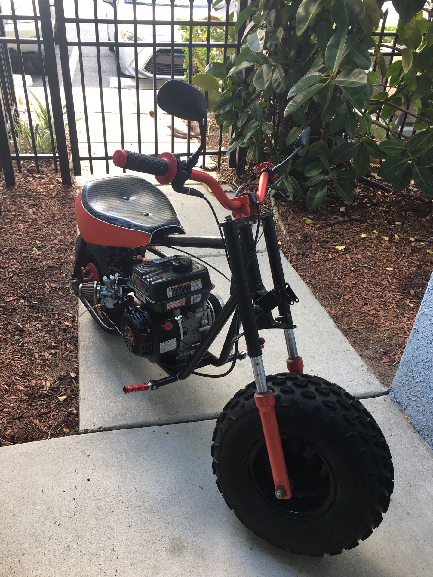 Baja warrior mini bike