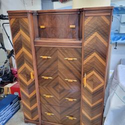 Vintage Art Deco Bedroom Set