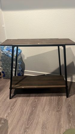 Console Table with Bottom Shelf