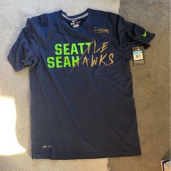Nike Seahawks Dri-fit NWT Medium 