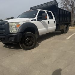 2013 Ford F550 Diesel 6.7 Dump Truck Ready For Work 