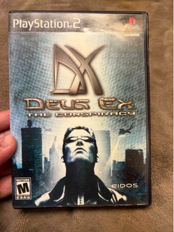 Deus EX The Conspiracy Ps2 Game