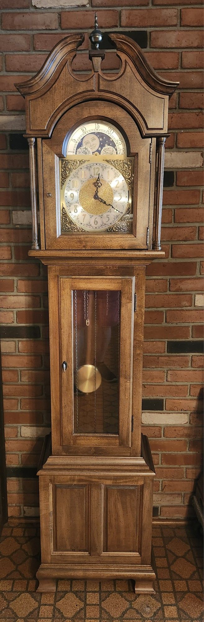 Ridgeway Georgian Style Grandmother Clock