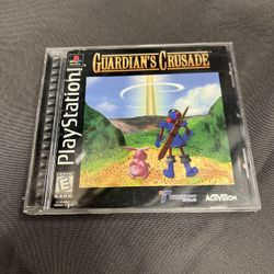 SONY PLAYSTATION Guardians Crusade Video Game