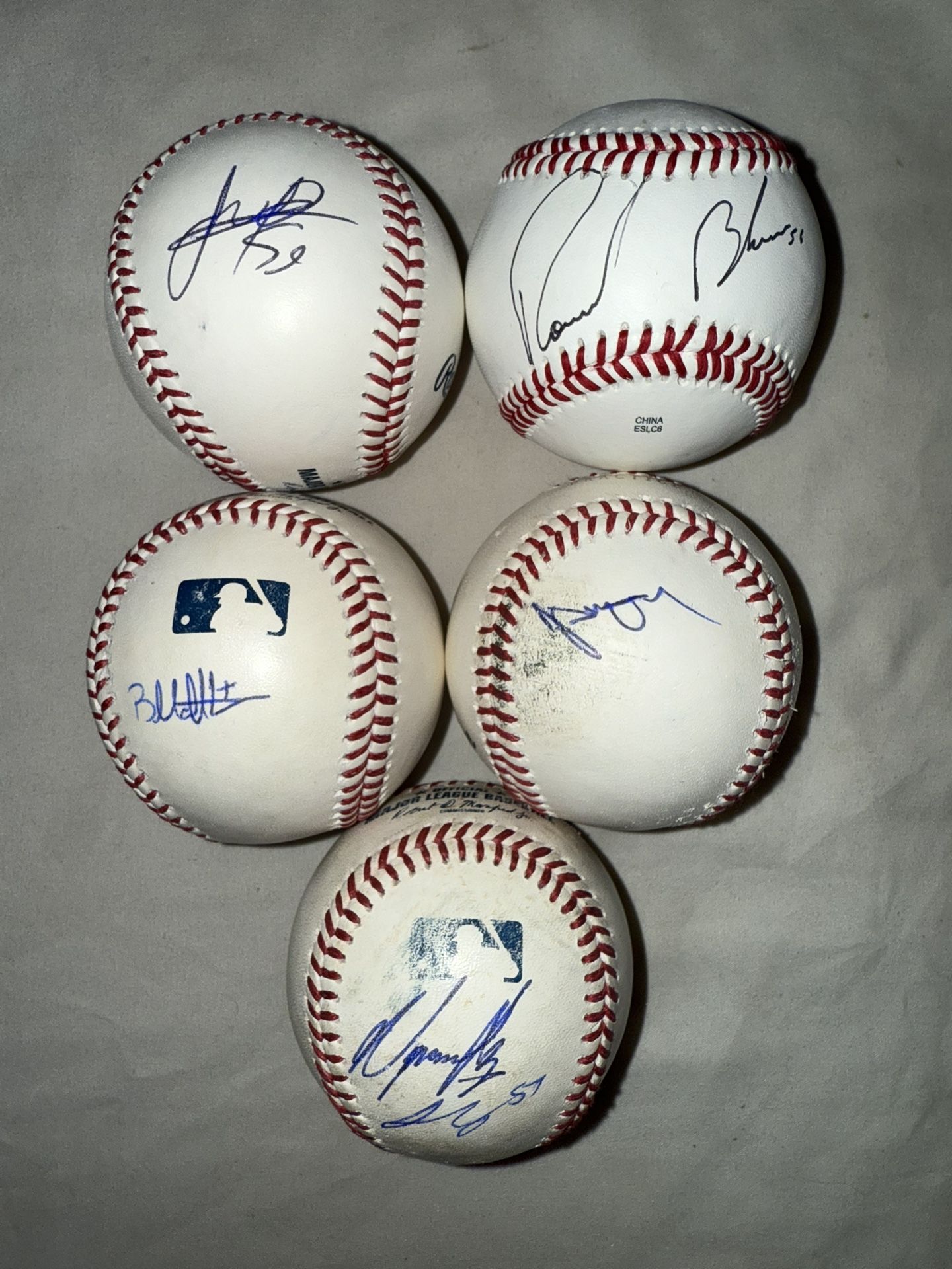 Autographed Signed Baseballs