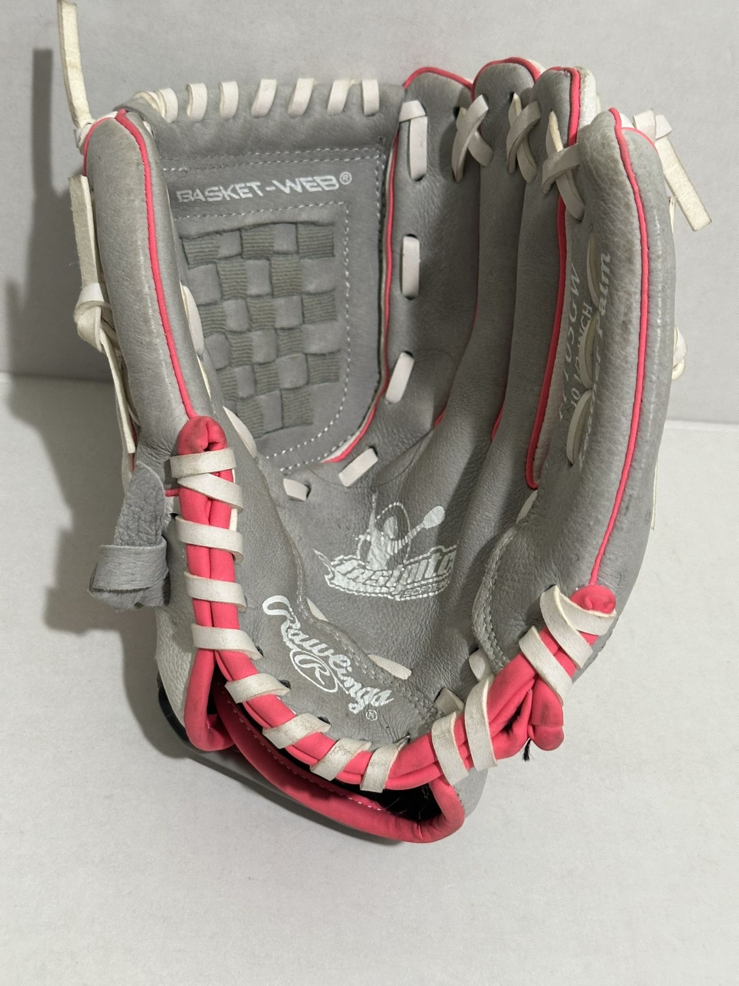 Rawlings Girls Leather Palm Softball Glove 10 1/2