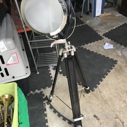 Industrial Tripod Spotlight Floor Lamp / Studio Light