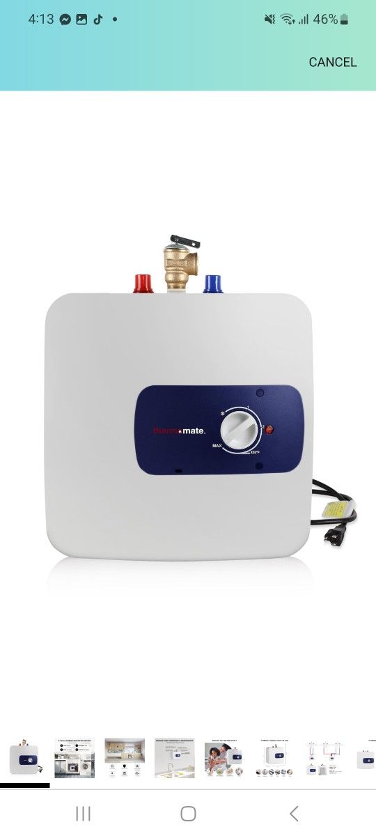 ThermoMate Mini Tank Water Heater Electric