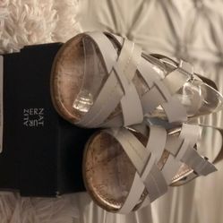 Brand New Leather Sandals SZ8w