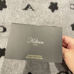 Kilian paris perfume and lip color sample card