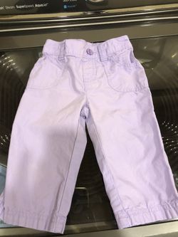 Lavender lightweight summer pants. “ jumping bean” brand. Size 2T