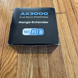 2024 Newest AX3000 Wifi 6 Range Extender, Wifi Extender Signal Booster with Giga