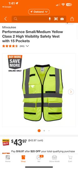 Milwaukee Safety Vest