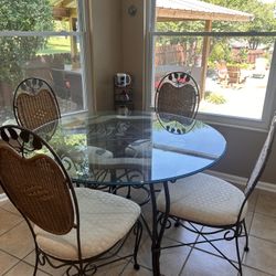 Dining Table With 4 Chairs